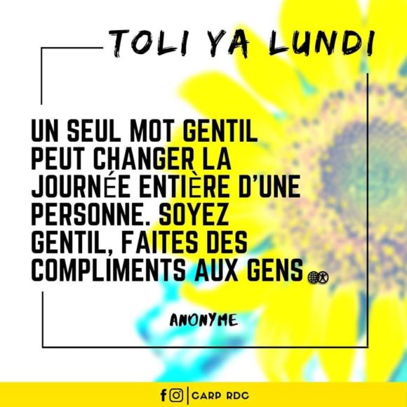 Toli Ya Lundi 02 Mars 2020