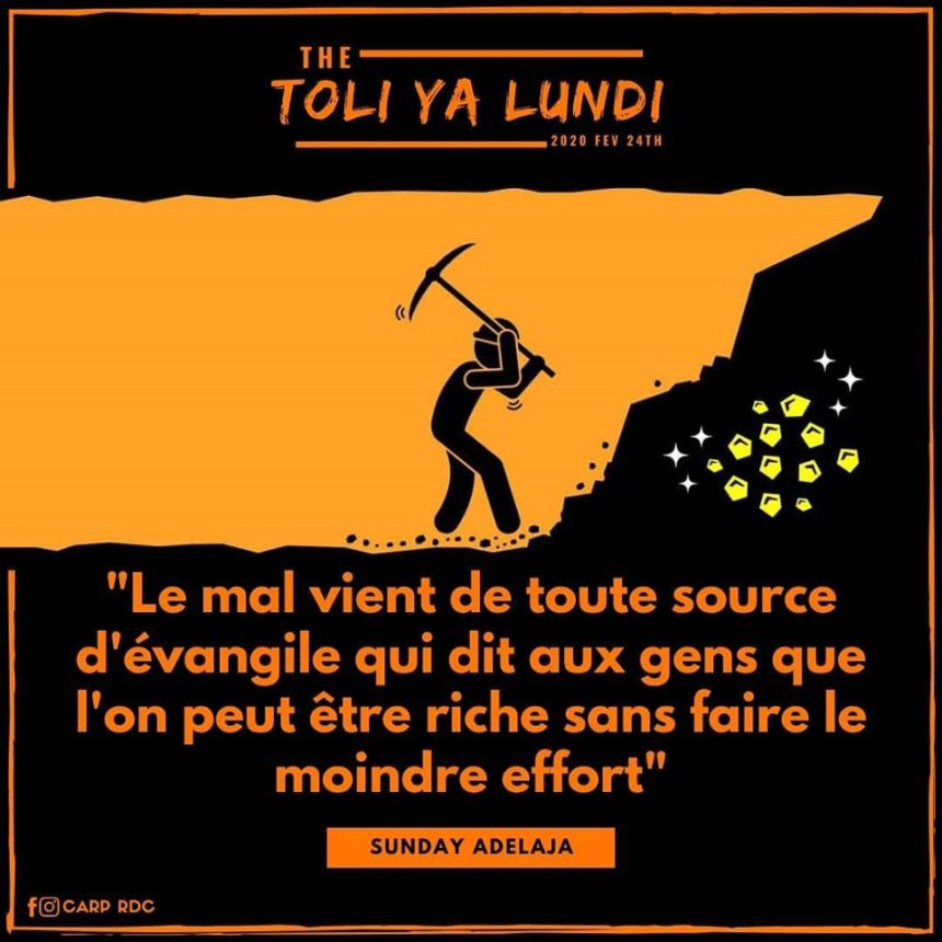 Toli Ya Lundi 24 Février 2020