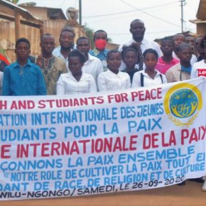 IYASP/Kwilungongo : Façonner la Paix ensemble, à l’occasion de la Journée Mondiale de la Paix